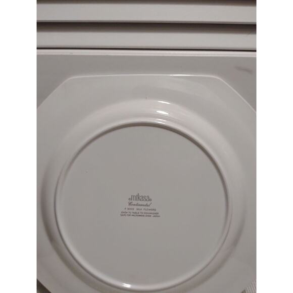 Mikasa Continental Silk Flowers F-3003 12 1/4" floral chop plate platter - Picture 6 of 6